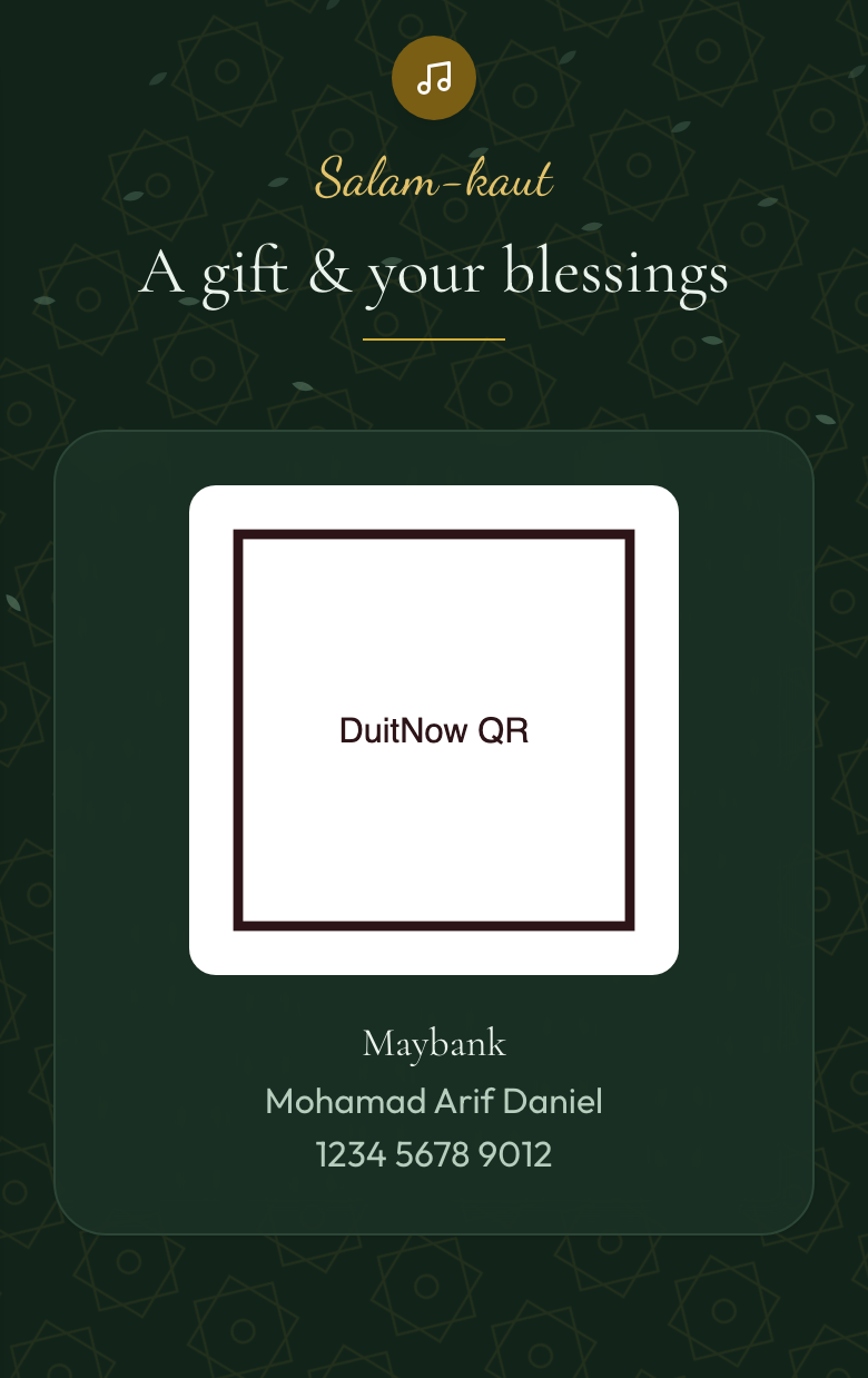Gift QR